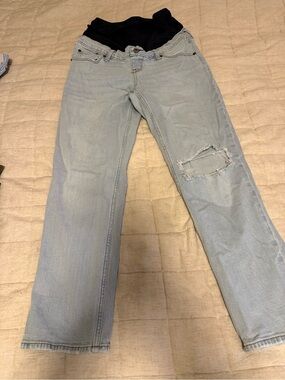 Abercrombie & Fitch Maternity 90s Straight Jeans Size 28|6s